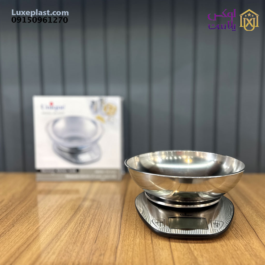 ترازوی آشپزخانه دیجیتال کاسه دار یونیک کد 6520