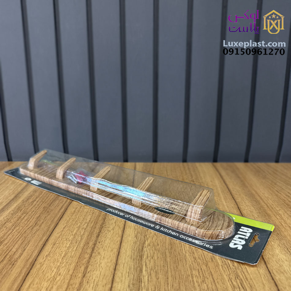 دیوار کوب 5 شاخه طرح چوب کد 5532