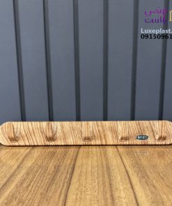 دیوار کوب 5 شاخه طرح چوب کد 5532