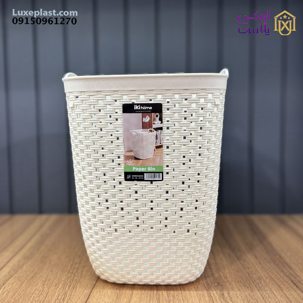 سطل کاغذ مربع ایکی کد 1130