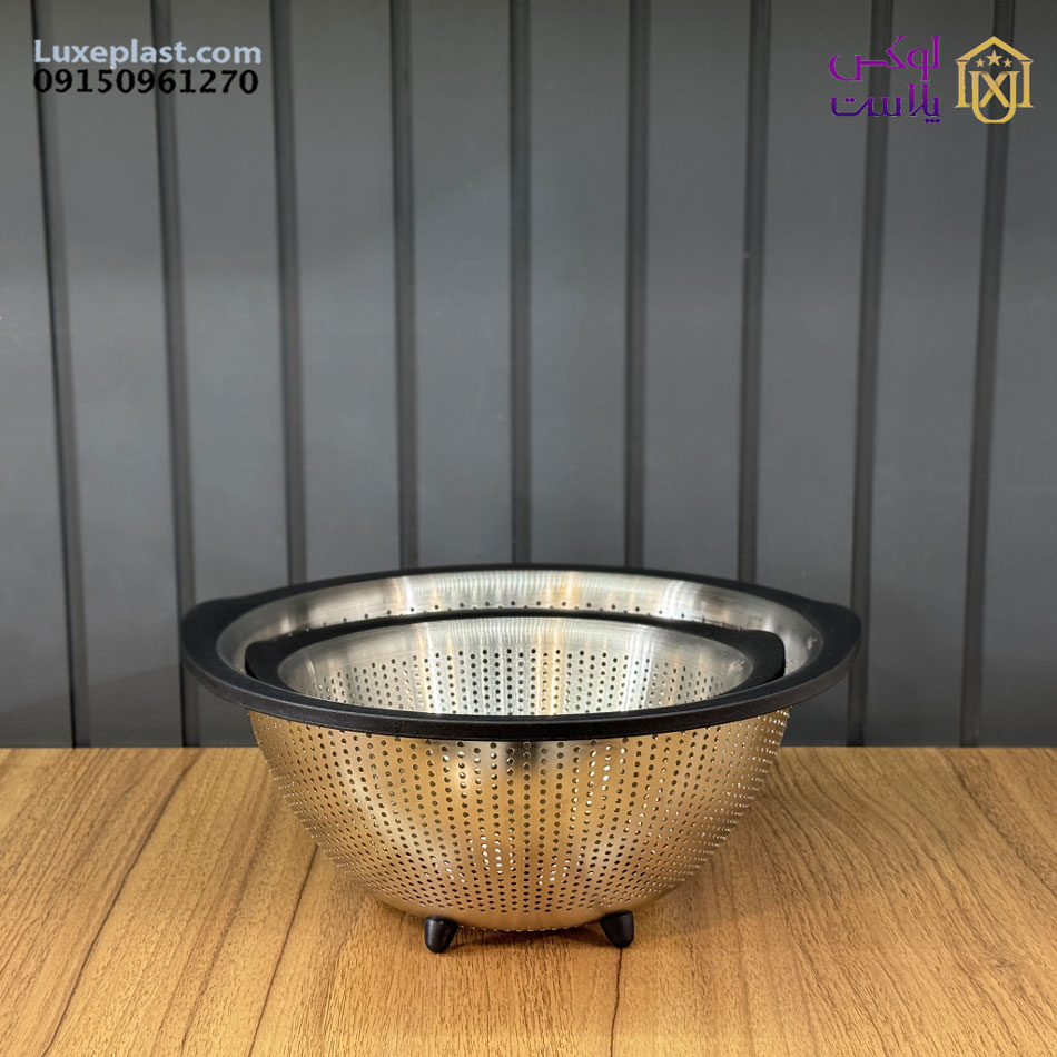 آبکش استیل یونیک در 2 سایز