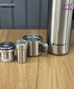 فلاسک 750 میل درب استیل کد 937