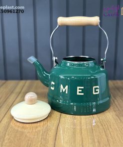 کتری لعابی ساده برد smeg کد 1661