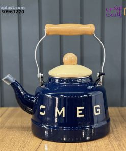 کتری لعابی ساده برد smeg کد 1661