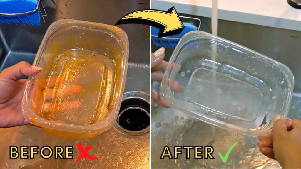 نتیجه شستشوی ظروف پلاستیکی با جوش شیرین و آب