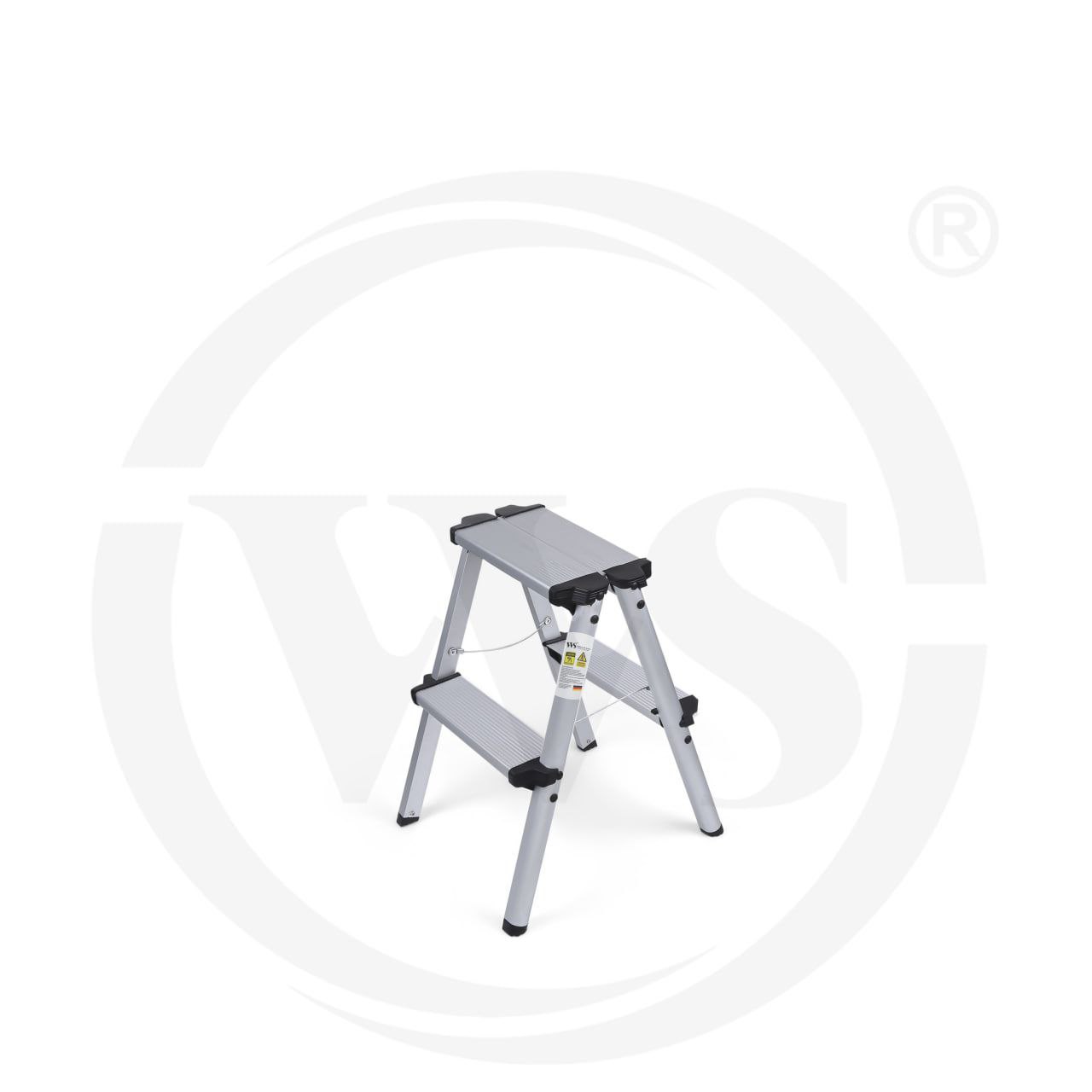 نردبان 2 پله آلومینیوم ws کد 2975