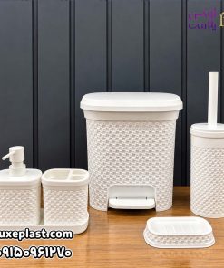 ست بهداشتی طرح بافت لیمون کد 2487