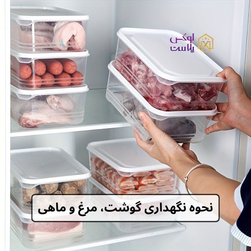 نحوه نگهداری گوشت، مرغ و ماهی