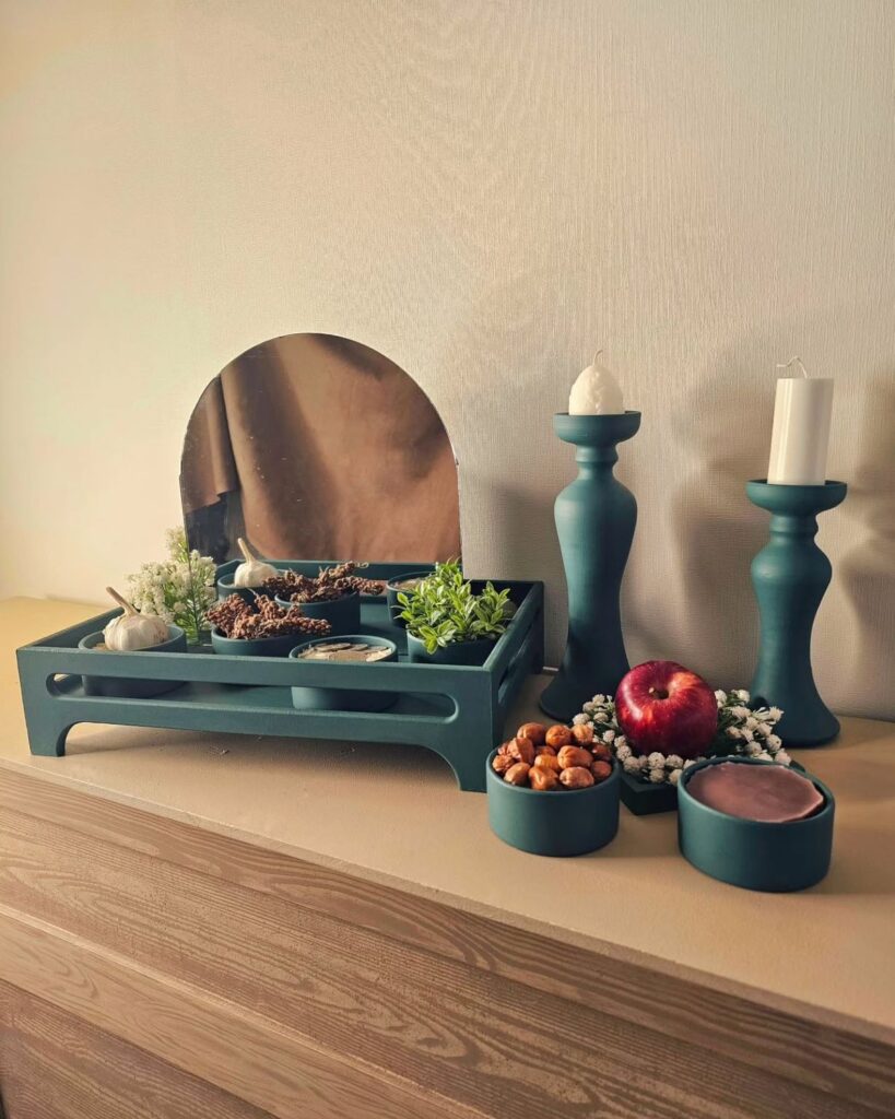 چیدمان سفره هفت سین