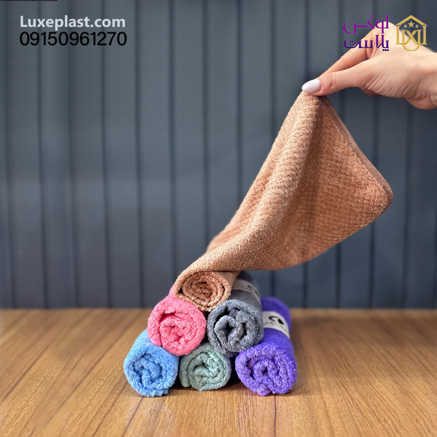 دستمال زنبوری سایز 35*75 ضخیم تک کد 8098