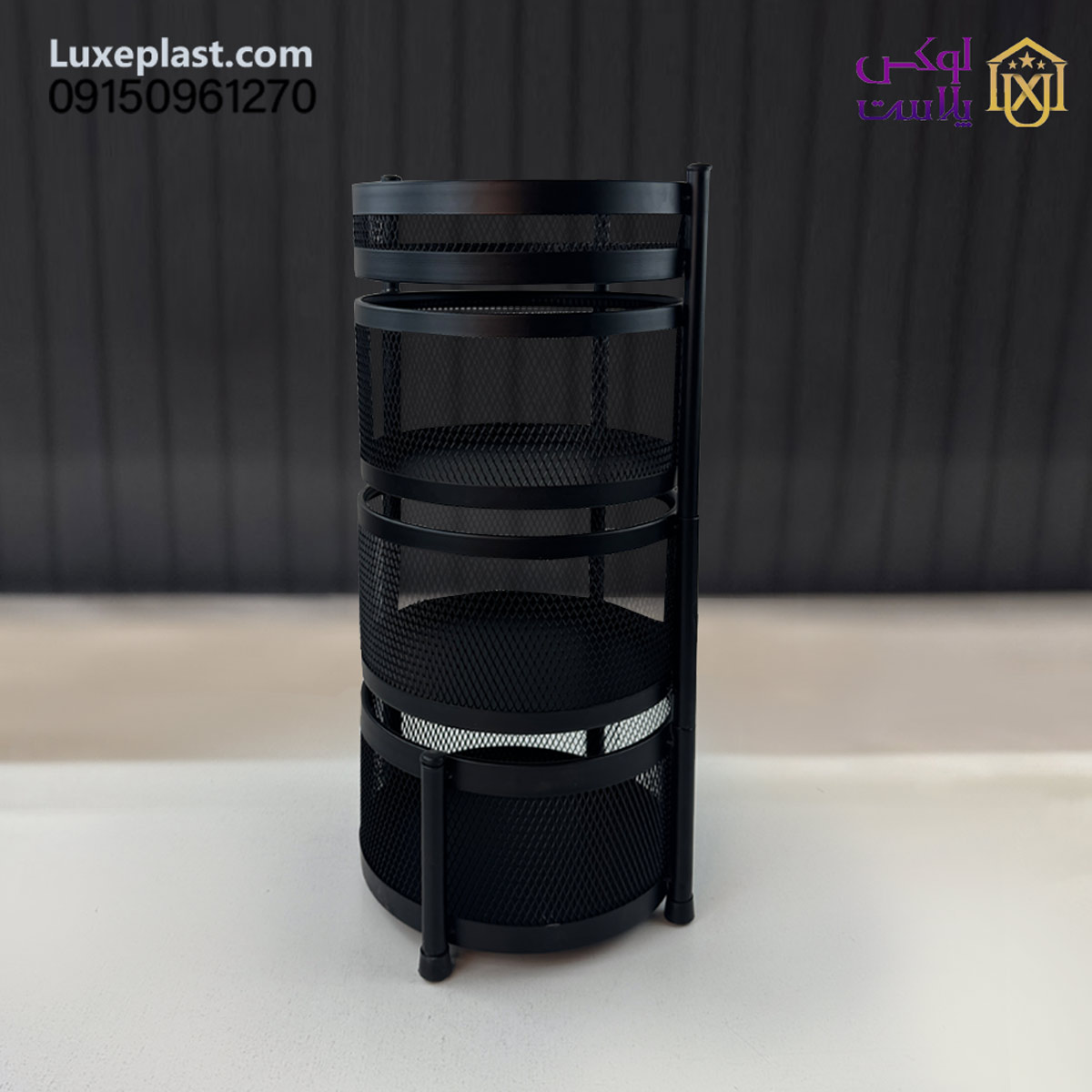 جا پیازی گرد متحرک 2/5و 3/5 طبقه مدل چرخدار
