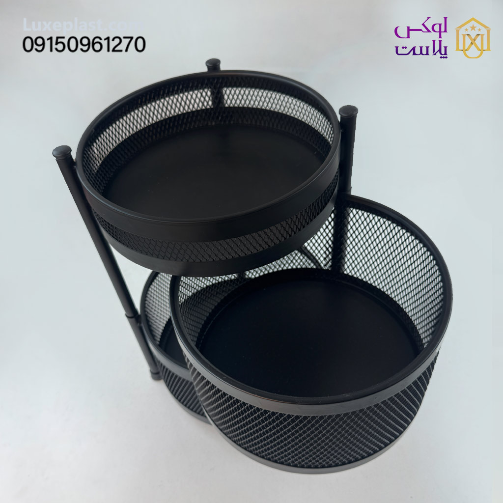 جا پیازی گرد متحرک 2/5و 3/5 طبقه مدل چرخدار