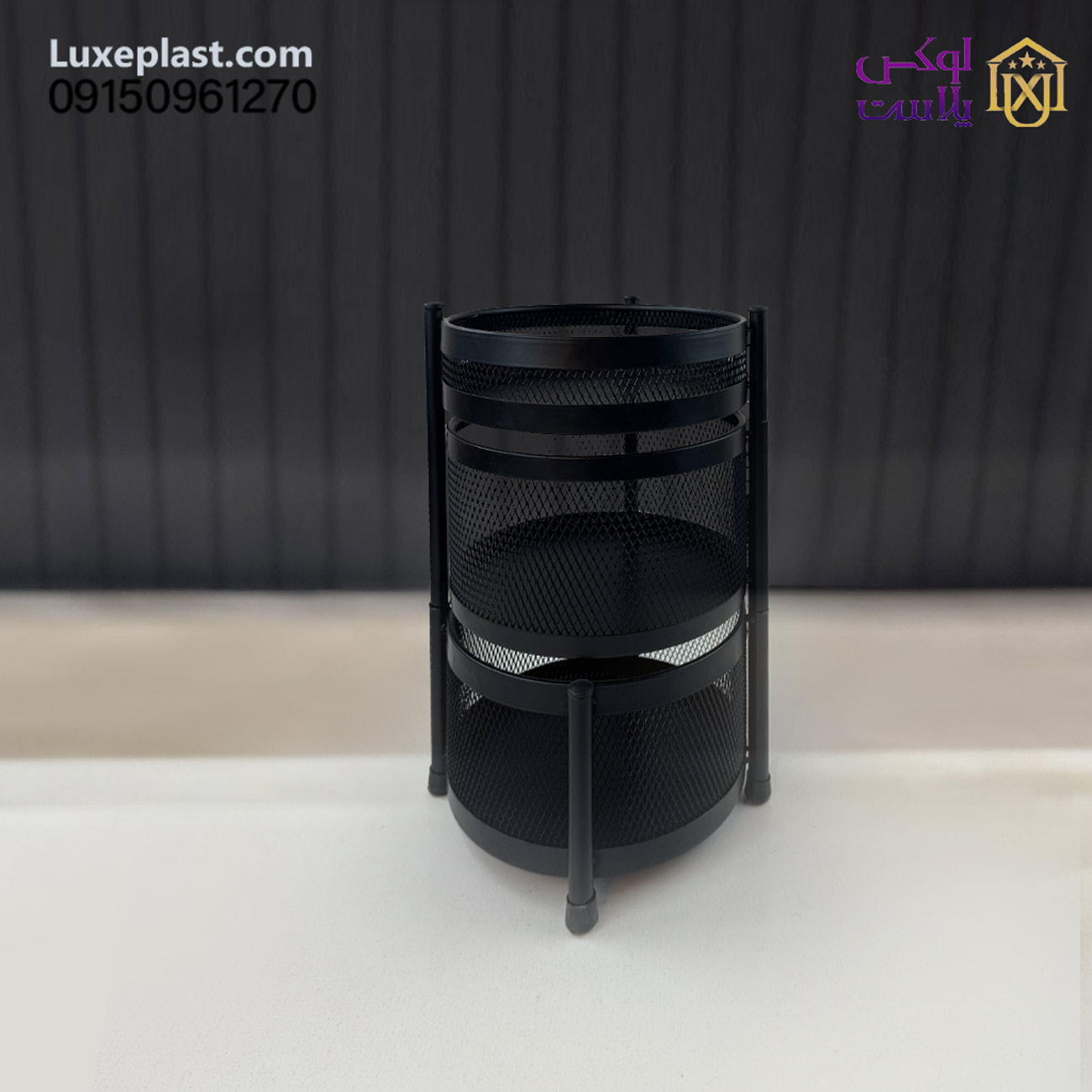 جا پیازی گرد متحرک 2/5و 3/5 طبقه مدل چرخدار