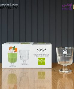 دسرخوری شیشه ای لیمون کد2449
