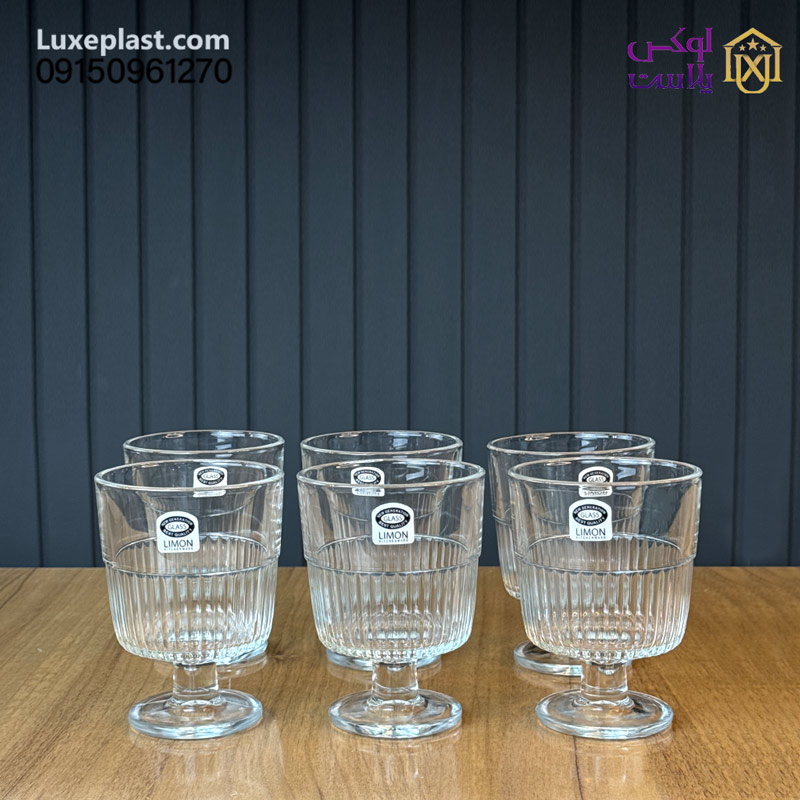 دسرخوری شیشه ای لیمون کد2449