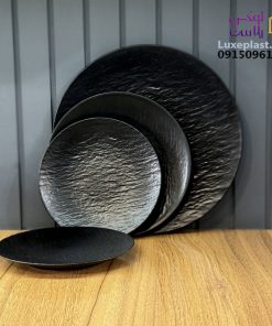 دیس ملامین رستورانی طرح بیضی در 3 سایز