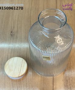 تنگ اب 1.5 لیتر درب چوبی لیمون 2271