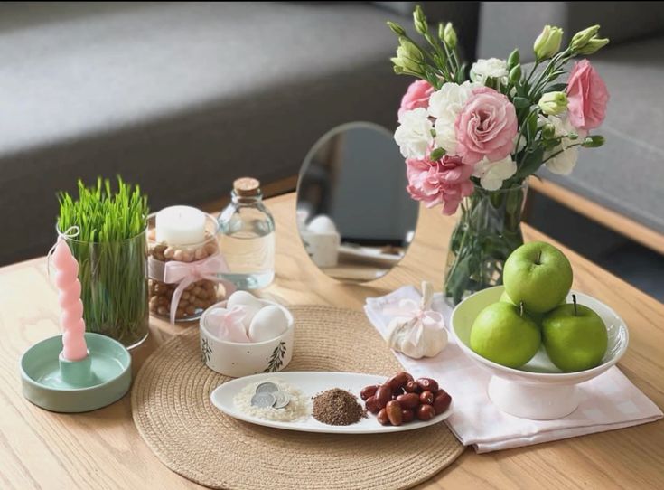 سفره هفت سین رنگی