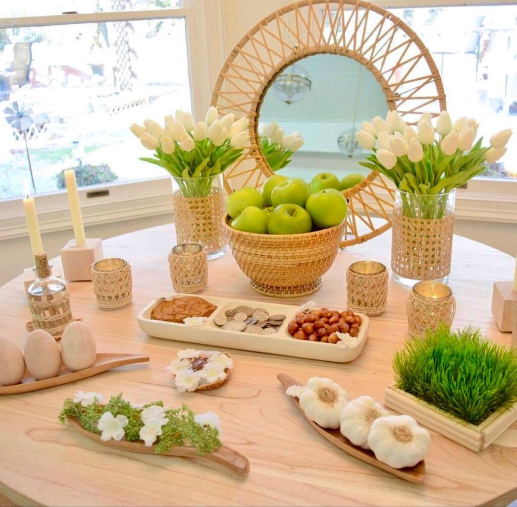 سفره هفت سین ساده