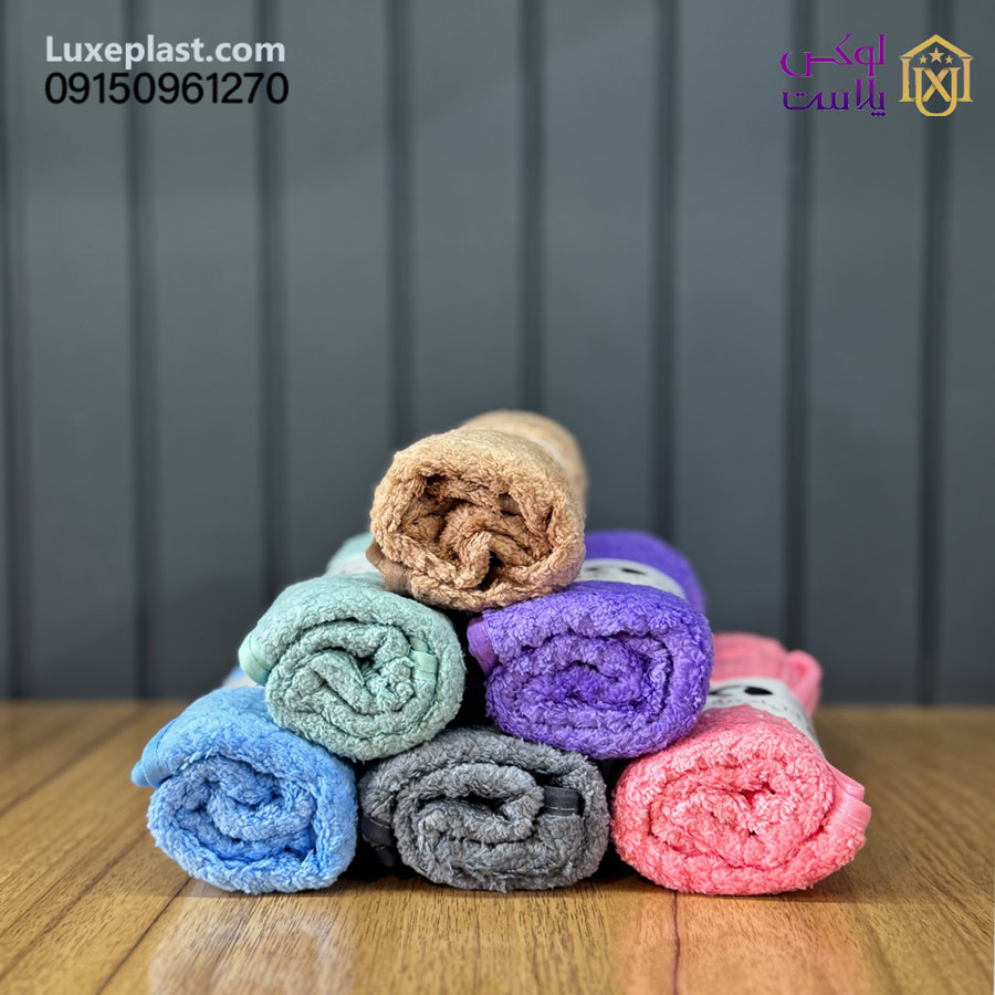 دستمال زنبوری سایز 35*75 ضخیم تک کد 8098