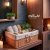 سبد حصیربافت بزرگ مایا iki home کد1925