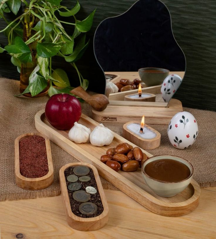 چیدمان سفره هفت سین با اردوخوری