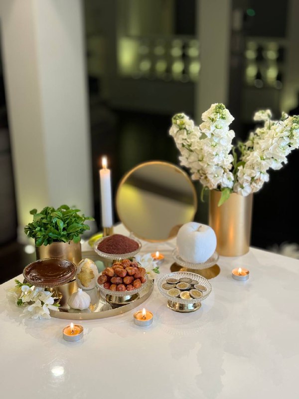 سفره هفت سین لاکچری