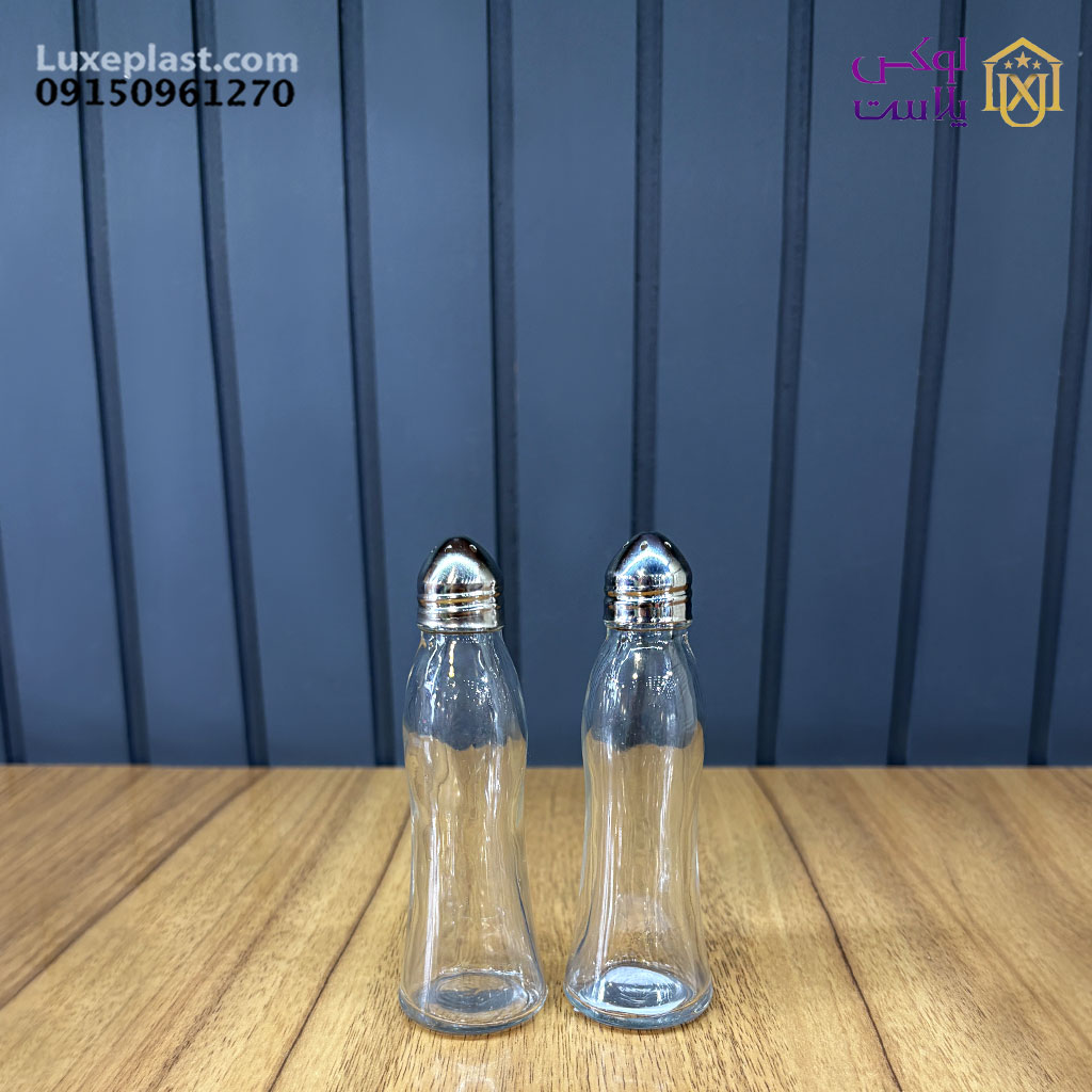 نمکپاش شیشه ای بلند لیمون کد2411