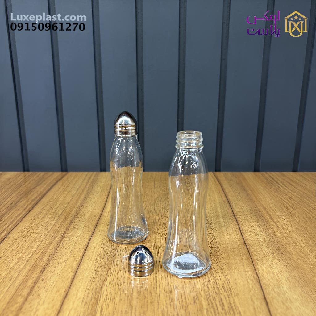 نمکپاش شیشه ای بلند لیمون کد2411
