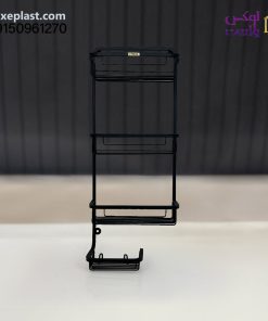 پنل حمام 3 طبقه فلزی مدل مربع کد 9373