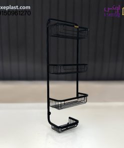 پنل حمام 3 طبقه فلزی مدل مربع کد 9373