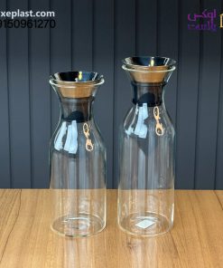 پارچ یخچالی درب دار در 2 سایز کد 5434
