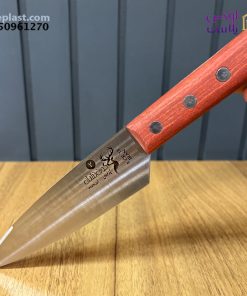 چاقو دسته چوب راسته