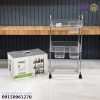 ترولی 3 طبقه اکرولیک چرخ دار لیمون سایز بزرگ 2422
