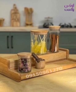 استند چوبی 2 پله