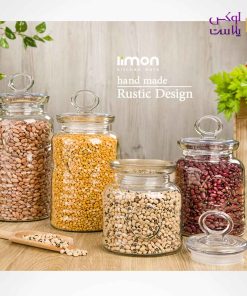 بانکه شیشه ای روستیک 1.9 لیتر لیمون کد 1870 - تصویر 4