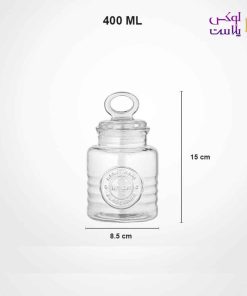 Alternative view of بانکه شیشه ای روستیک 400 میل لیمون کد 2008