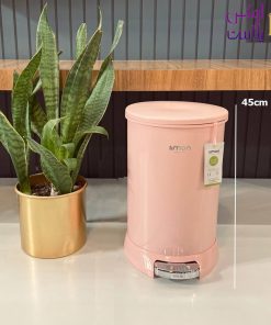 سطل زباله 20 لیتری دو جداره گرد لیمون 1166