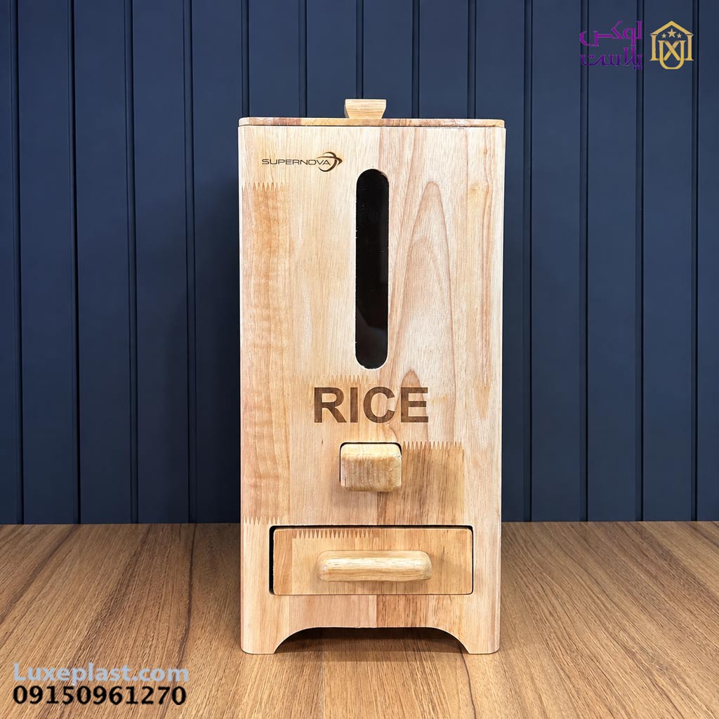 سطل برنج چوبی مدل پنجره دار سوپرنوا 1499