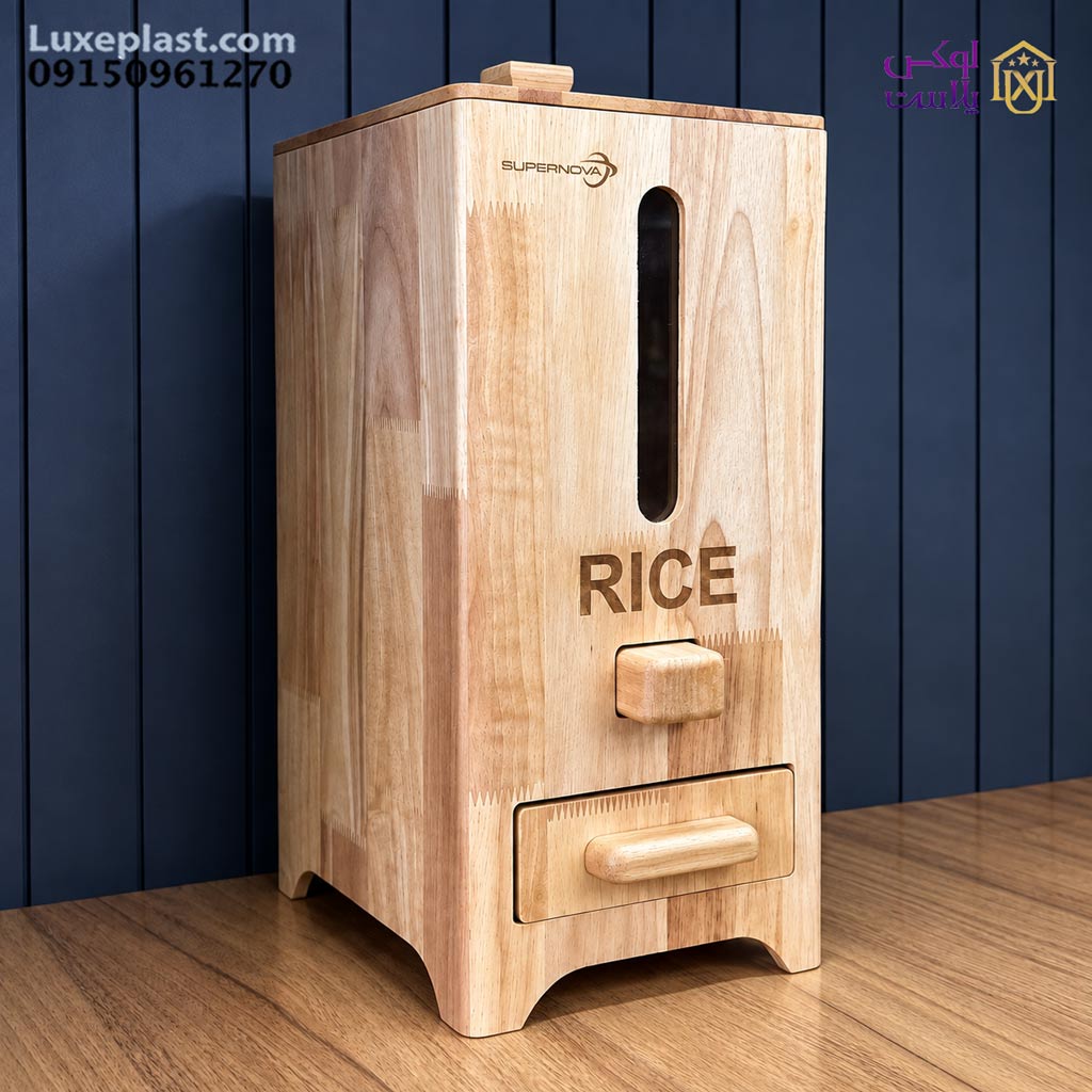 سطل برنج چوبی مدل پنجره دار سوپرنوا 1499