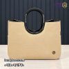 ساک دستی چرمی مدل دسته بلند بدون زیپ 9182