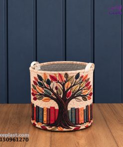 سبد اسباب بازی استوانه چاپدار سایز کوچک 6409 - تصویر 5