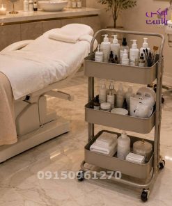 ترولی 3 طبقه فلزی