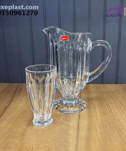 ست پارچ و لیوان تولیپ خارجی 7 پارچه کد 4274