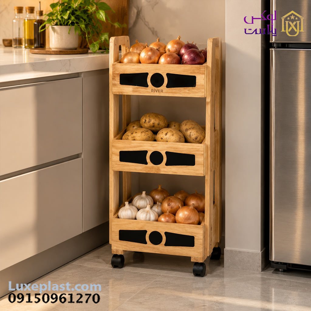 جاپیاز 3 طبقه 3917 مستطیل - تصویر 4