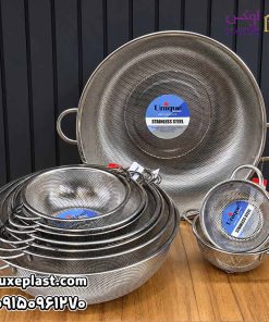 ست آبکش استیل 10پارچه یونیک 4089