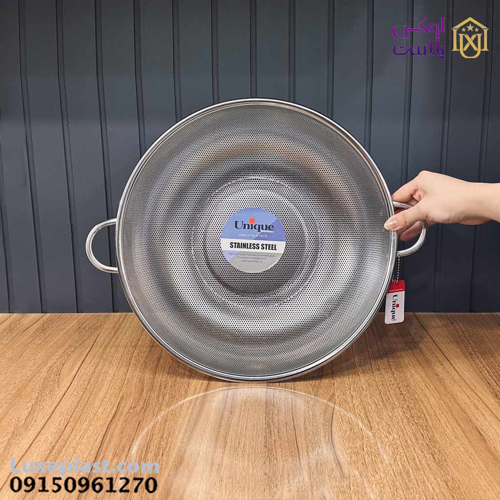 ست آبکش استیل 10پارچه یونیک 4089 - تصویر 3
