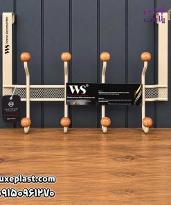 پشت دری توری4شاخهwsموکا 7984