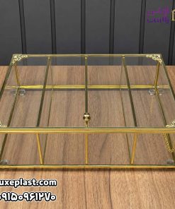 تی بگ شیشه ای درب دار
