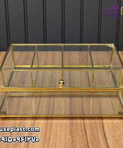 تی بگ شیشه ای درب دار 5 خانه